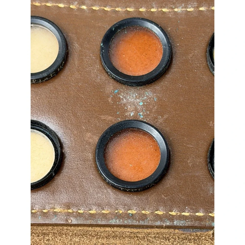 Stereo Realist Filter Set of 6 with Leather Case. Haze/ Flash/ Type A Filt #G768